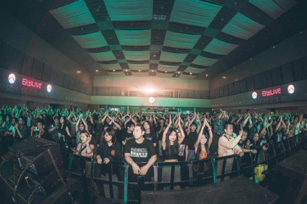 山东锦衣特卫圆满完成泰安330金属音乐节安保任务